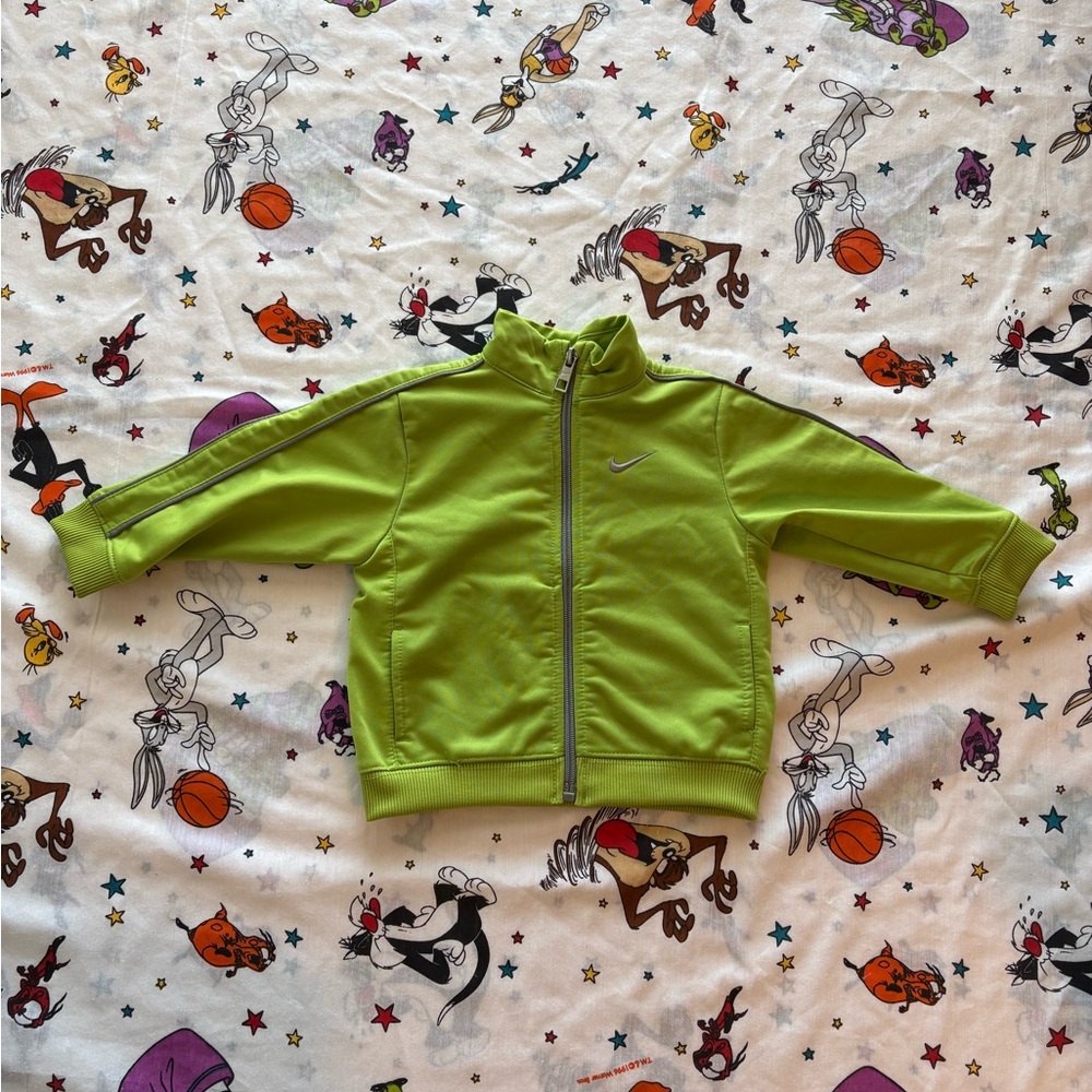 Nike Lime Green Athletic Jacket